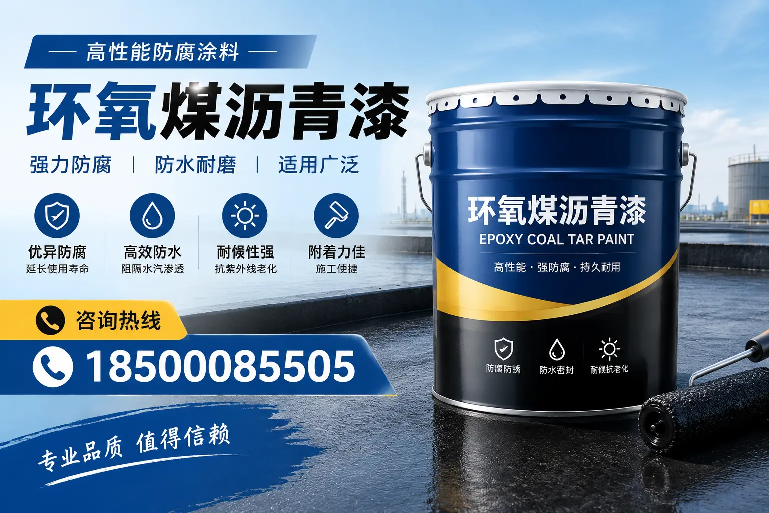 环氧煤沥青漆的主要成分与功能,绵阳用户深度了解